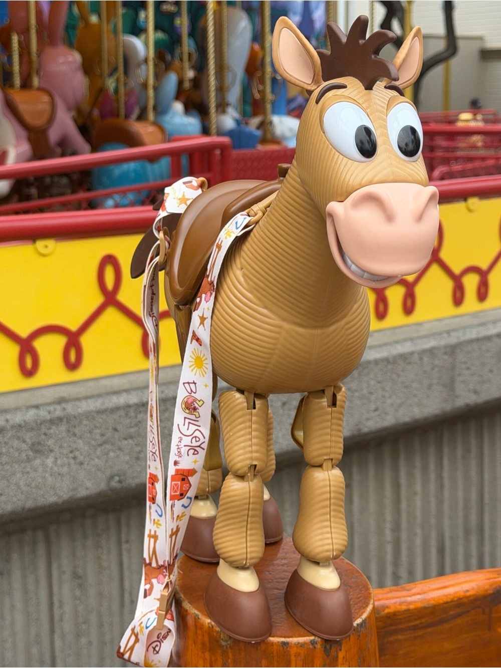 NEW Disney Parks 2026 Toy Story 5 Bullseye Popcorn Bucket horse collectible